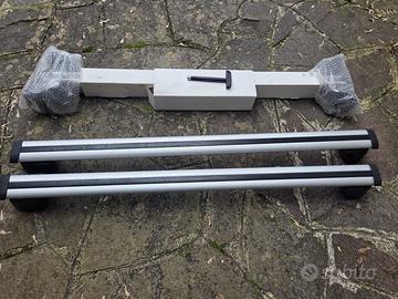 Barre portatutto in acciaio originali Audi