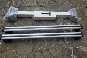 Barre portatutto in acciaio originali Audi