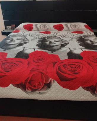 Letto IKEA NORDLI nero + materasso