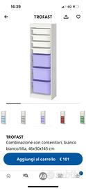 Scaffale per bambini ikea trofast