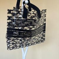 borsa mare/spiaggia in plastica nero Elisabetta F.