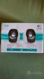 STEREO SPEAKERS ALTOPARLANTI PER PC/MAC LOGITECH