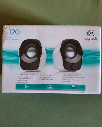 STEREO SPEAKERS ALTOPARLANTI PER PC/MAC LOGITECH