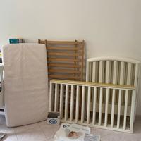 2 lettino Pali + 1 materasso