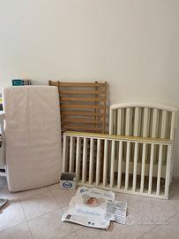 2 lettino Pali + 1 materasso