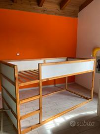 Letto Ikea a soppalco