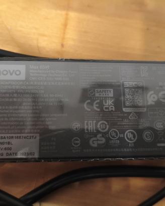 Alimentatore universale notebook Lenovo 65 Watt