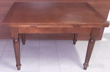 Tavolo arte povera 80x120 + 4 sedie