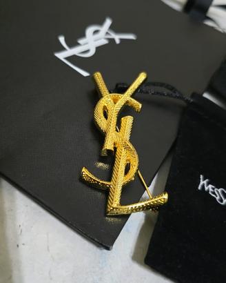 spilla 7cm laminata oro