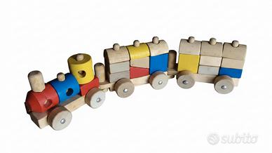 Trenino in legno Ikea Tufftuff