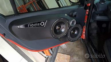 Realizzazione impianti car audio spl sq