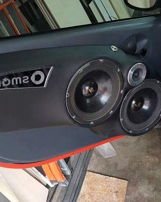 Realizzazione impianti car audio spl sq
