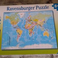 Puzzle Ravensburger Planisfero 200 pezzi