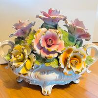 Centrotavola floreale Capodimonte