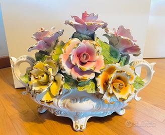 Centrotavola floreale Capodimonte