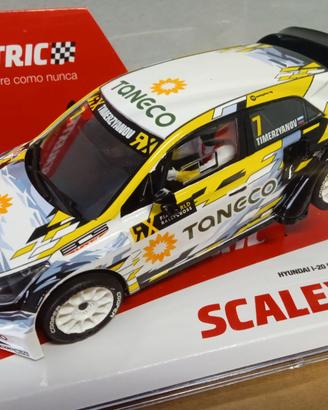 Slotcar Scalextric scx Hyundai I20 wrx Nuova