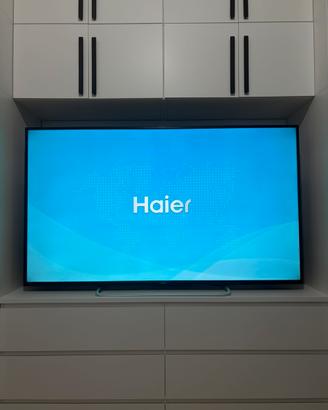 TV Haier 65” 4K Smart TV + Fire TV Cube 4K
