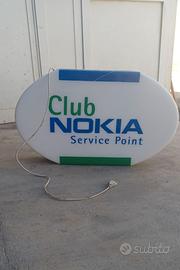 📱 INSEGNA LUMINOSA CLUB NOKIA – SERVICE POINT