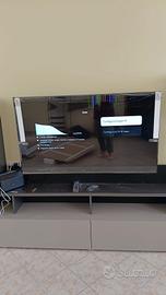TV tcl 65 pollici rotta
