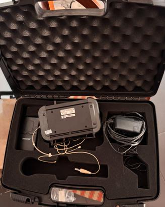 Set SHURE PG4-S wireless + mixer Behringer + micro
