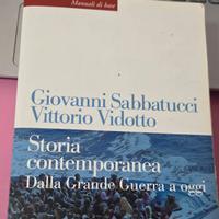 Storia Contemporanea Dalla grande guerra ad oggi