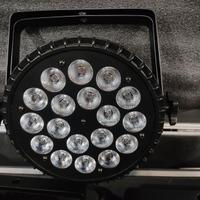 Slim par 18x12w rgbwauv