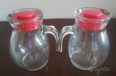 Set 2 brocche con tappo