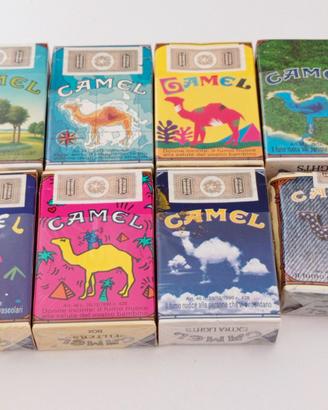 Lotto di pacchetti vuoti Camel da collezione