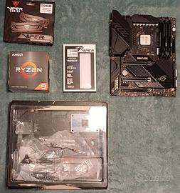 Blocco Ryzen 5950X + ASUS Crosshair VIII Dark Hero