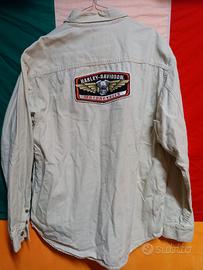 Harley Davidson vintage workwear denim shirt 