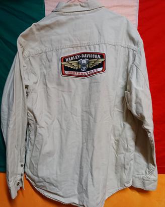 Harley Davidson vintage workwear denim shirt 