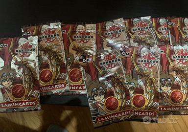 Bustine di carte Bakugan vintage: 10 pezzi