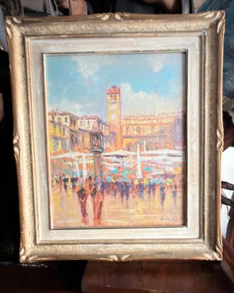 Quadro con cornice Fiorentina Bruno Casati