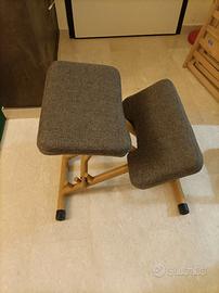 Sedia posturale ergonomica studio ragazzi bambini