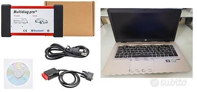 Diagnosi auto professionale pc notebook incluso