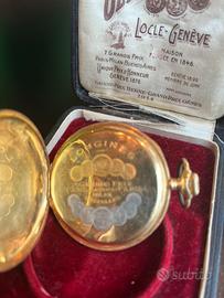 Orologio da tasca Longines Grand Prix in oro