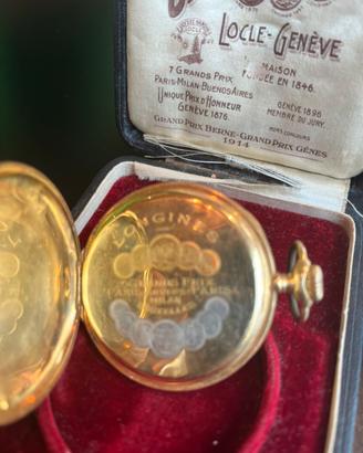 Orologio da tasca Longines Grand Prix in oro