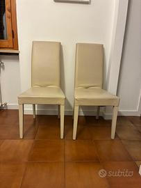 SEDIE in eco pelle n.8