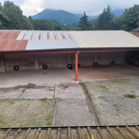 Tettoia x rimessaggio camper furgoni