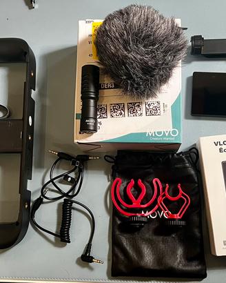 Accessori smartphone per video vlog clip selfie