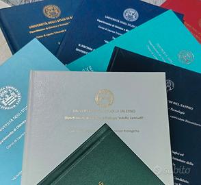 Consulenza e stesura tesi