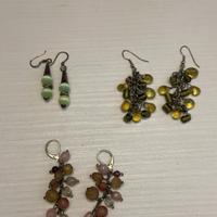 Set di 3 orecchini