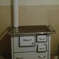 Cucina a legna vintage