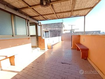 Appartamento 120 mq con terrazza castello ursino