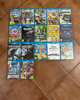 Lotto Wii U Giochi + Amiibo