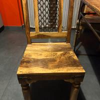 Sedie in teak indiane