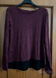 Maglietta OVS maniche lunghe da donna a pois