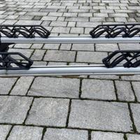 Porta tutto con accessori porta sci