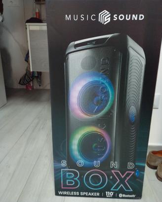 Cassa speaker wireless bluetooth 110w MusicSound