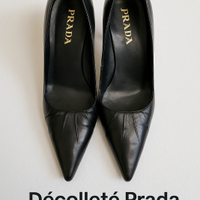 👠 Décolleté Prada nere originali n. 39 👠